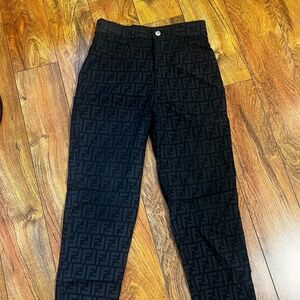 Vintage Fendi Zucca Pants
